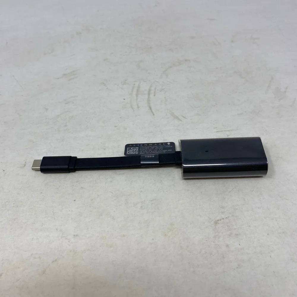 Alienware USB-C to 2.5GbE Ethernet Adapter AW1022z‎ Black 07NJ76 Dongle